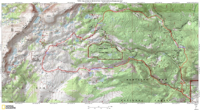 Centennial Snowy Range Big Loop 1